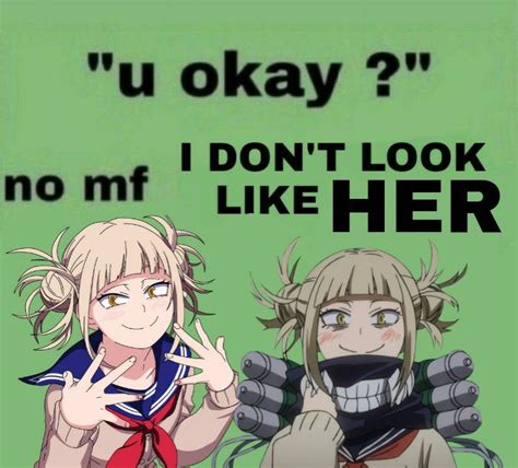 himiko toga mha | My hero academia episodes, Fb memes, Memes