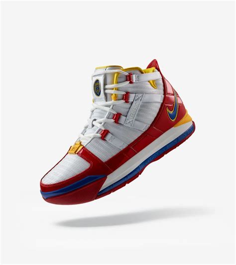 Nike Zoom Lebron 3 Home 'White & Varsity Crimson & Black' Release Date. Nike SNKRS