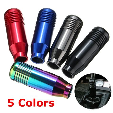 Car Gear Shift Knob Universal Aluminum Alloy Manual Transmission Gear ...