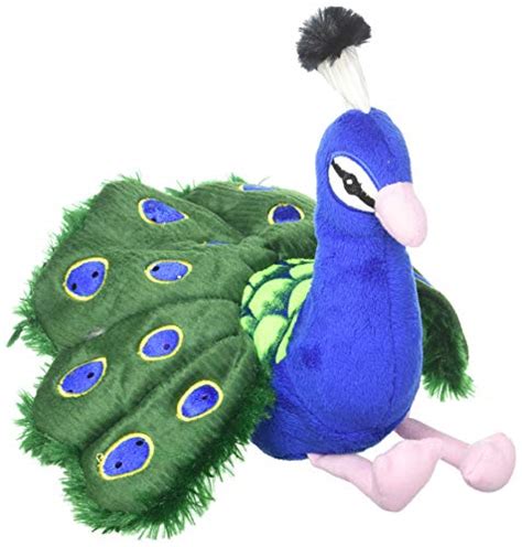 Fiesta Toys Cute Bird Plush - 8" Peacock