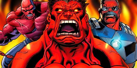 10 Best Red Hulk Comics in Marvel History, Ranked