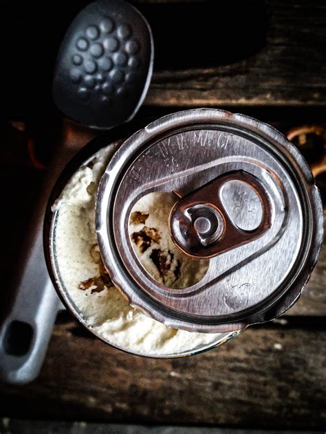 Vernors Ice Cream with a Caramel Pretzel Swirl | If the Spoon Fits