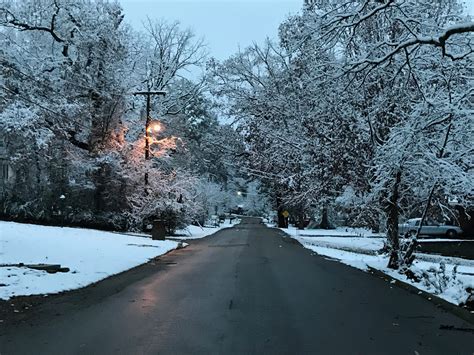 Alabama's beautiful snow in early December