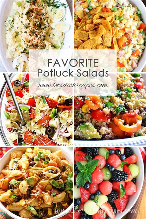 Favorite Potluck Salads | Let's Dish Recipes