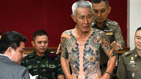 Fugitive from Japanese yakuza gang is given away by tattoos | World | The Times