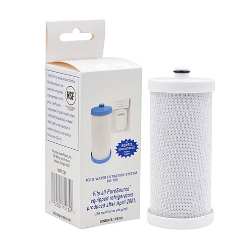 Household Water Purifier Filters System Refrigerator Ice & Water Filter Replacement for ...