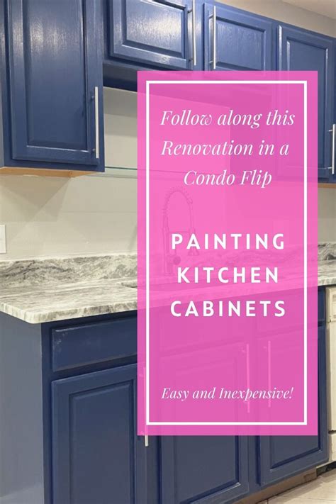 Painting kitchen cabinets saved time and money on a condo flip. Shows how it was done, start to ...