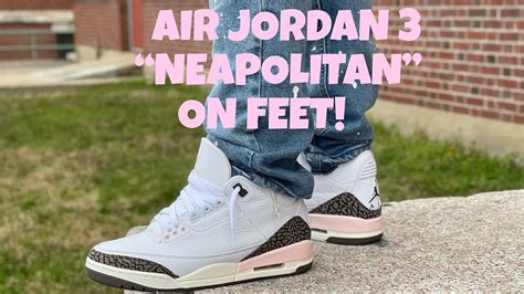 2022 AIR JORDAN 3 "NEAPOLITAN" REVIEW AND ON FEET! - YouTube