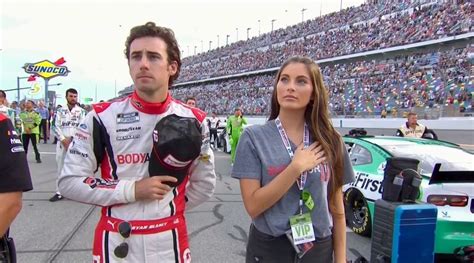 @nascarandindycar’s Instagram post: “#RyanBlaney and Gianna during ...