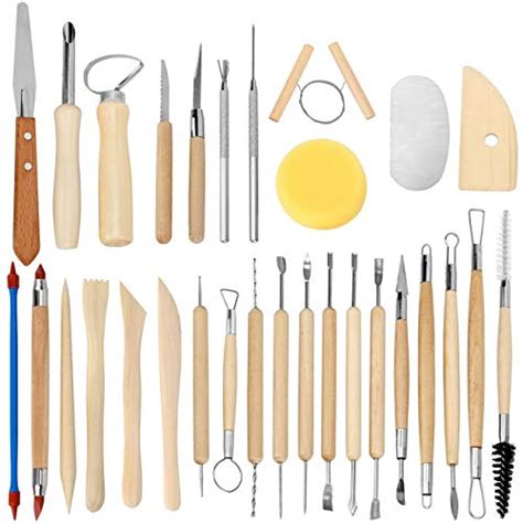 Blisstime Set of 62 Clay Tools,Pottery Sculpting in Pakistan | WellShop.pk