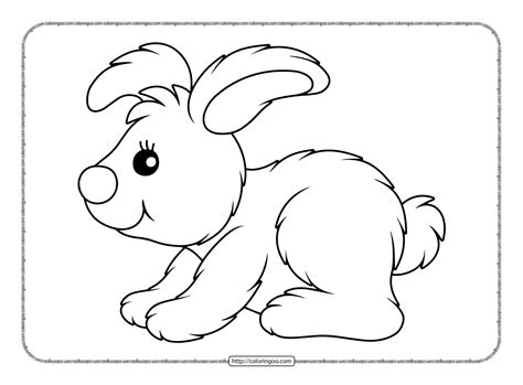 Printable Fluffy Bunny Pdf Coloring Page Sorting Games, Fluffy Bunny, Coloring Pages, Snoopy ...