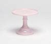 Milk Glass Cake Stand: Pink | Baker and Maker