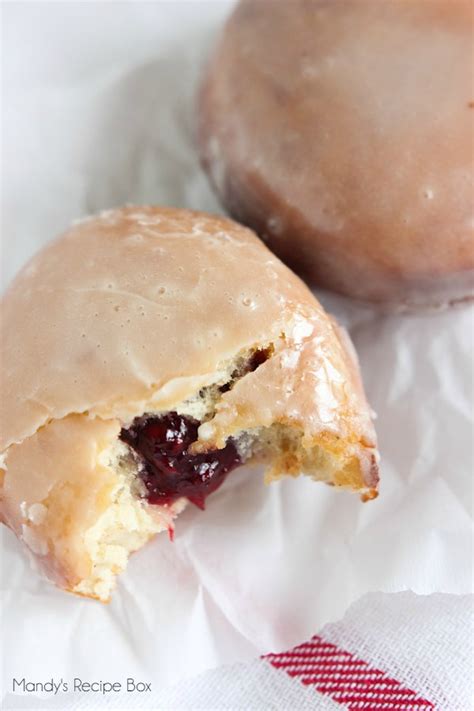 Jelly Filled Doughnuts | Mandy's Recipe Box