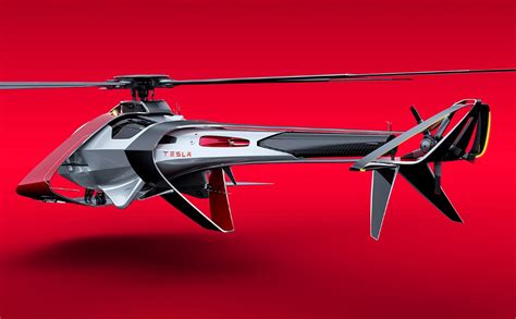 Tesla turns the helicopter electric! | Yanko Design