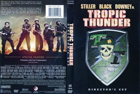 Tropic Thunder Director's Cut - Movie DVD Scanned Covers - Tropic Thunder front edited :: DVD Covers