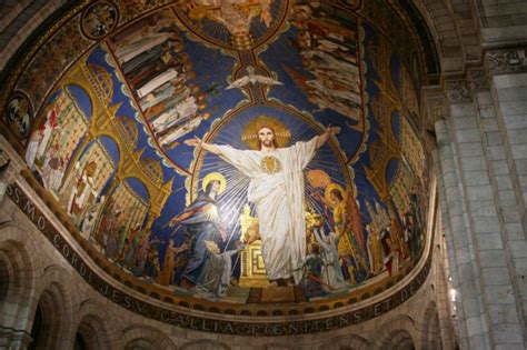 Sacre-Coeur Basilica - Interior Painted Ceiling - modlar.com