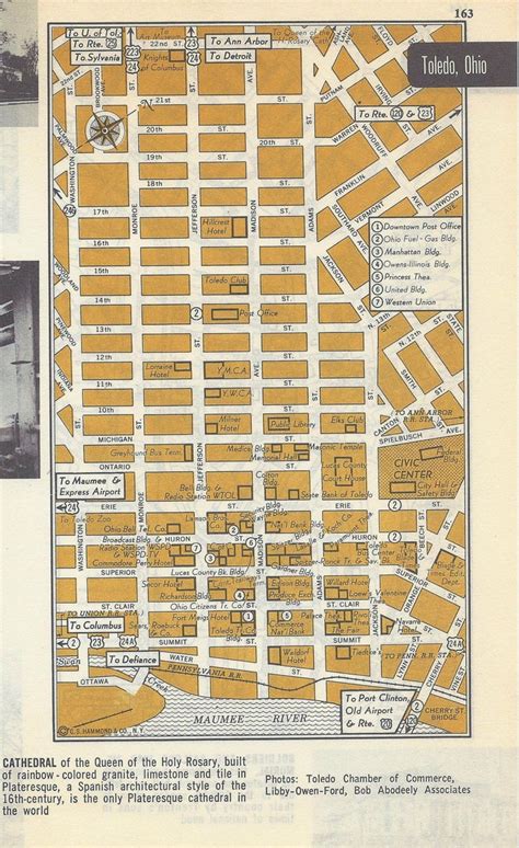 Trenton New Jersey Map City Map Street Map 1950s 2 Sided | Etsy