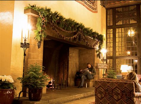 Large fireplace climate control system at Ahwahnee Hotel Yosemite National Park National Park ...