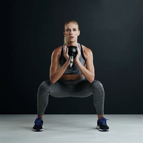 Goblet Squat | The 6 Best Kettlebell Exercises to Work Your Glutes ...