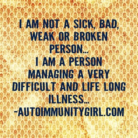 Autoimmunitygirl quotes Thyroid Disease, Chronic Disease, Autoimmune Disease, Chronic Pain ...