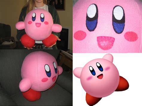 Big Kirby Plushie by kittykatgamergirl on DeviantArt