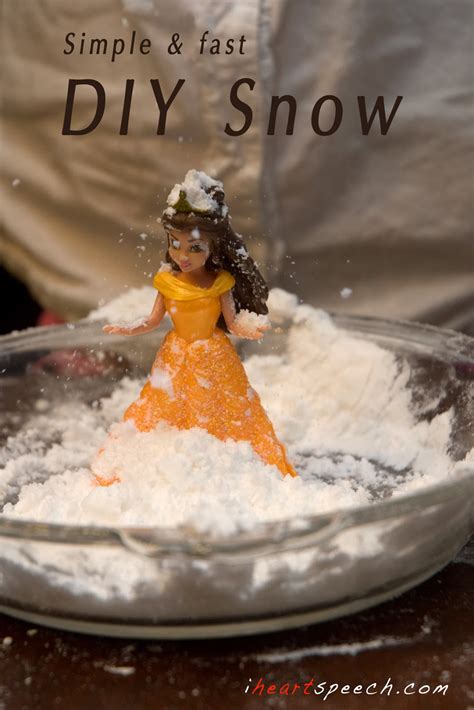 iHeartSpeech.com: Best DIY Snow Ever!