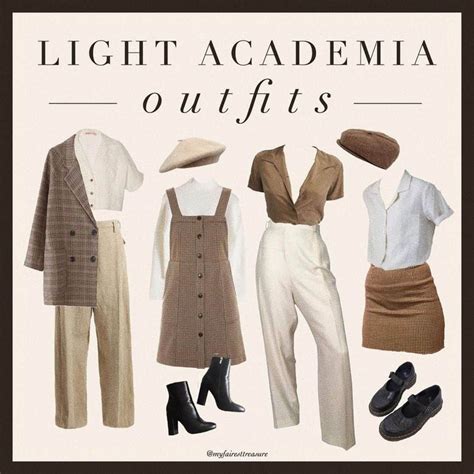 Dark Academia: style, books, and the rest of must-know things! | Light academia outfits, Light ...