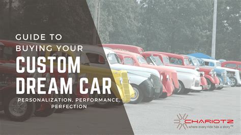 Guide to Buying Your Custom Dream Car: Personalization, Performance ...