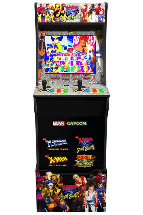 Get X-Men Arcade Cabinet Art Images - Ronald K. Swift