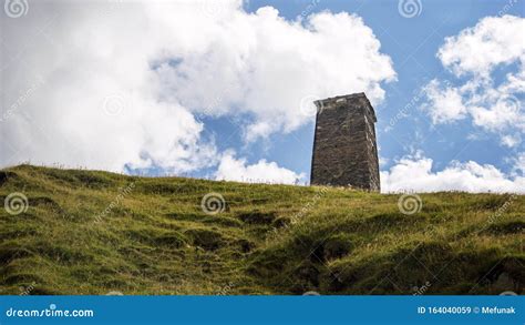 A Tower House in Svaneti Region, Republic of Georgia Stock Image - Image of citadel, towers ...