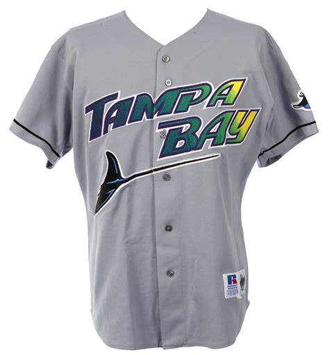 Lot Detail - 1999 Randy Winn Tampa Bay Devil Rays Game Worn road Jersey ...