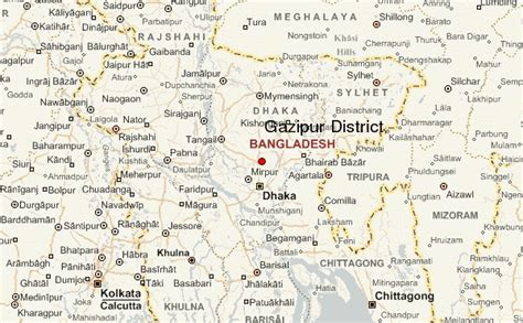 Gazipur District Location Guide