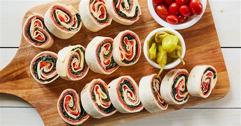 Italian Deli Pinwheel Sandwiches