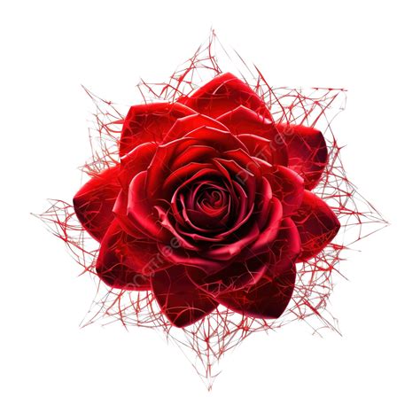 Red Rose Flower Generative Ai, Red Rose, Flower, Love PNG Transparent Image and Clipart for Free ...