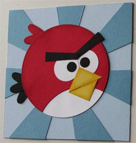 Angry Bird Revisted by SewingStamper06 - Cards and Paper Crafts at Splitcoaststampers | Punch ...