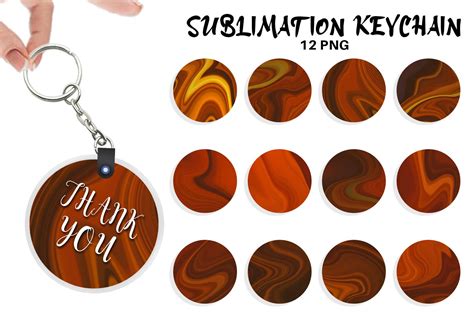 12 Bundle Keychain Sublimation Designs