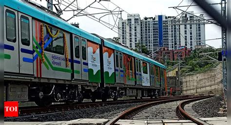 Mumbai Metro line-3 trial run begins | Mumbai News - Times of India