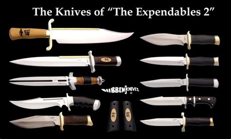 Knives of The Expendables 2 - BLADE Magazine