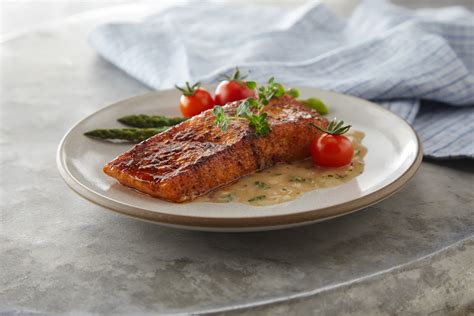 Pan Seared Salmon with Lemon Cream Sauce Recipe | Blue Diamond