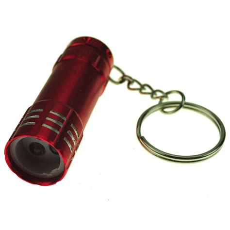 3 LED Deluxe Flashlight Keychain 12/Card