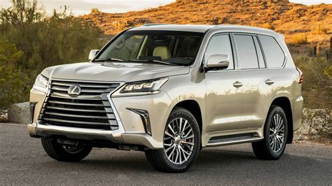 Download Car Silver Car SUV Full-size Car Lexus LX 570 Vehicle Lexus LX HD Wallpaper