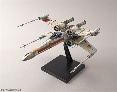 Bandai Star Wars 1/72 Plastic Model Red Squadron X-Wing Starfighter ...