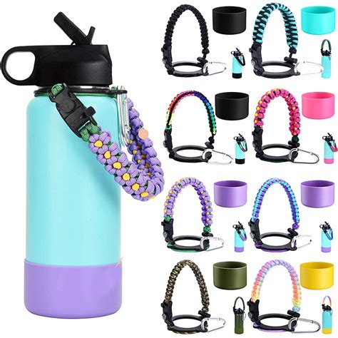 HydroFlask Boot Silicon Cover Aquaflask Accessories 32&40 oz 12&24oz Protective Bottom Non-Slip ...