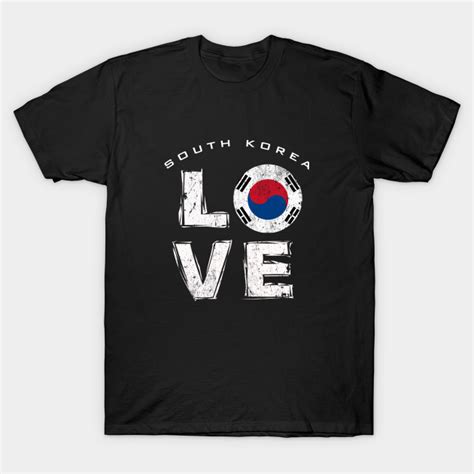 south korea, korea flag - South Korean Flag - T-Shirt | TeePublic