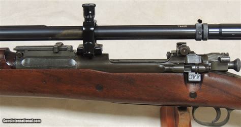 Springfield M1903 .30-06 Caliber Marine Sniper Rifle & Scope S/N ...