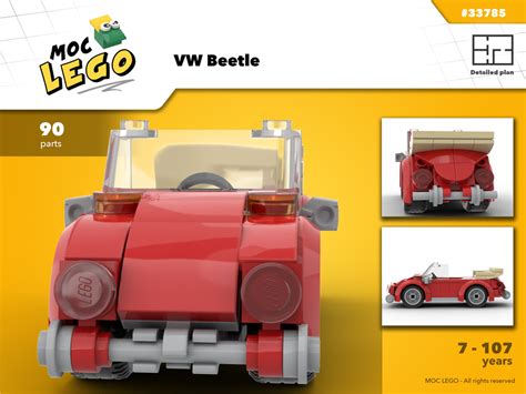 Lego® Instructions VW Beetle