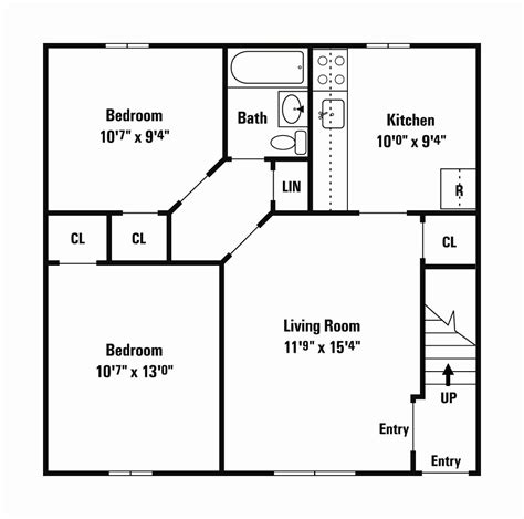 Awesome 500 Sq Ft House Plans 2 Bedrooms - New Home Plans Design