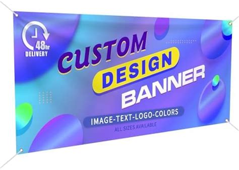 Amazon.com: Custom Vinyl Banner by EKSPRINT, Customized Banners and Signs Indoor and Outdoor use ...