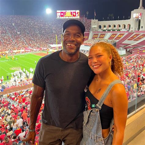 GMA's Michael Strahan's rarely seen eldest daughter sparks reaction in new family photo | HELLO!