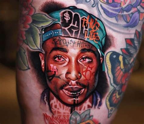 2Pac tattoo by Mashkow Tattoo | Post 30872 | Graffiti tattoo, Ink master tattoos, Tupac tattoo